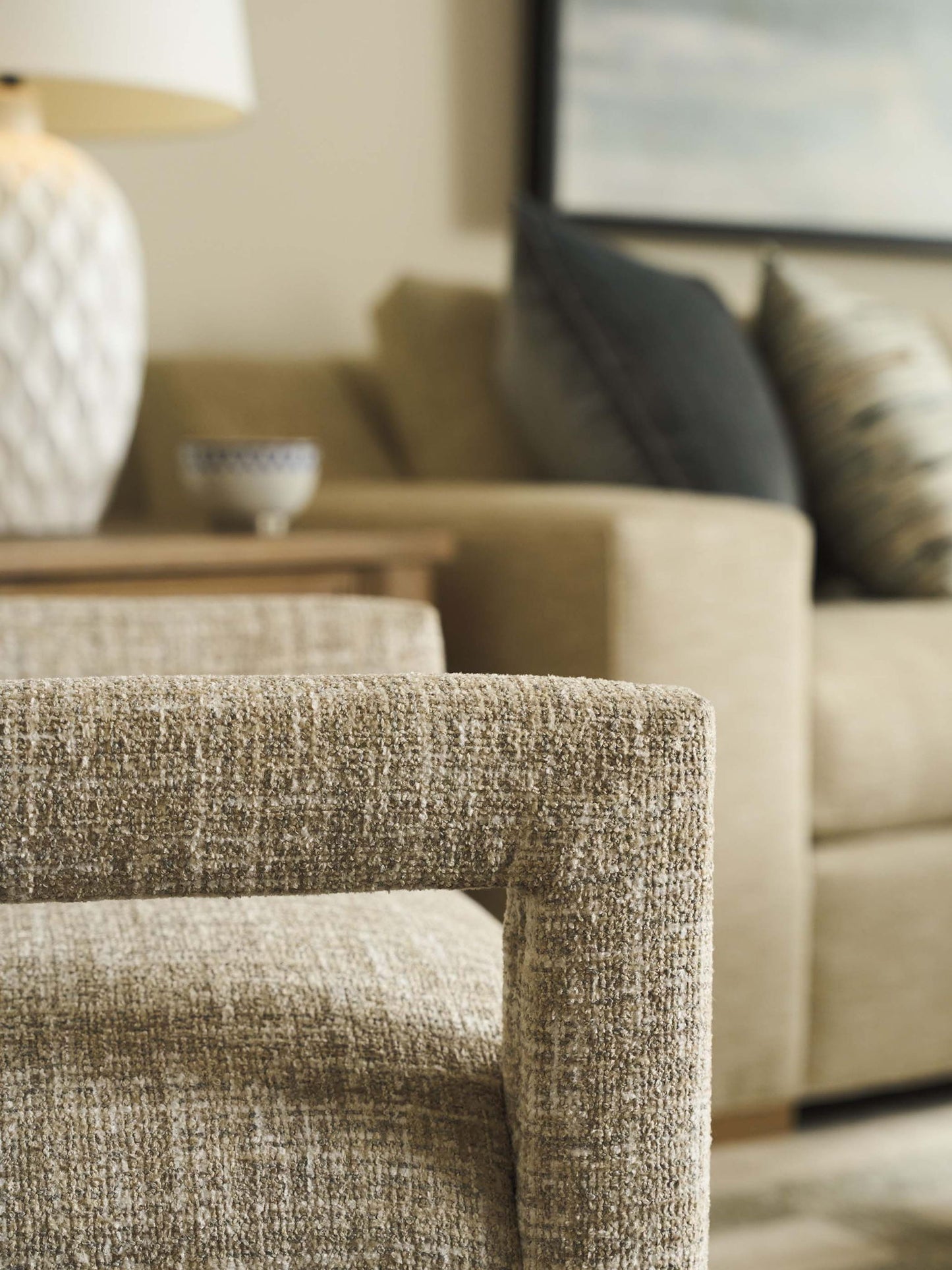 Barclay Butera Upholstery - Woodside Swivel Chair