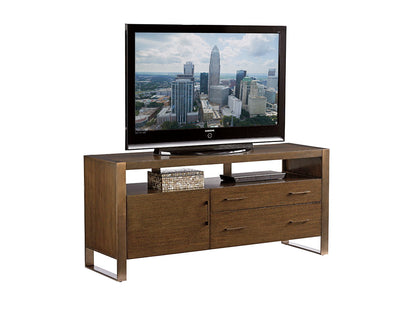 Cross Effect - Paramount Media Console - Dark Brown