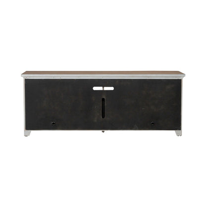 Fireplace TV Consoles - 80" Fireplace TV Console - Brown