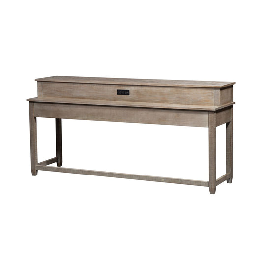 Parkland Falls - 4 Piece Living Room Set - Weathered Taupe