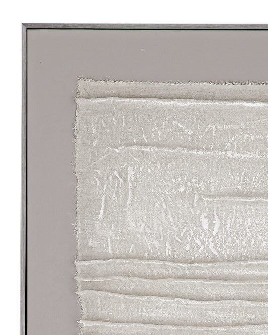 Zole II Framed Canvas - Gray