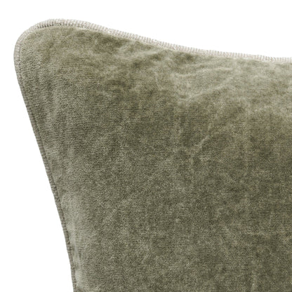 Heirloom Velvet - SLD Pillow - Moss