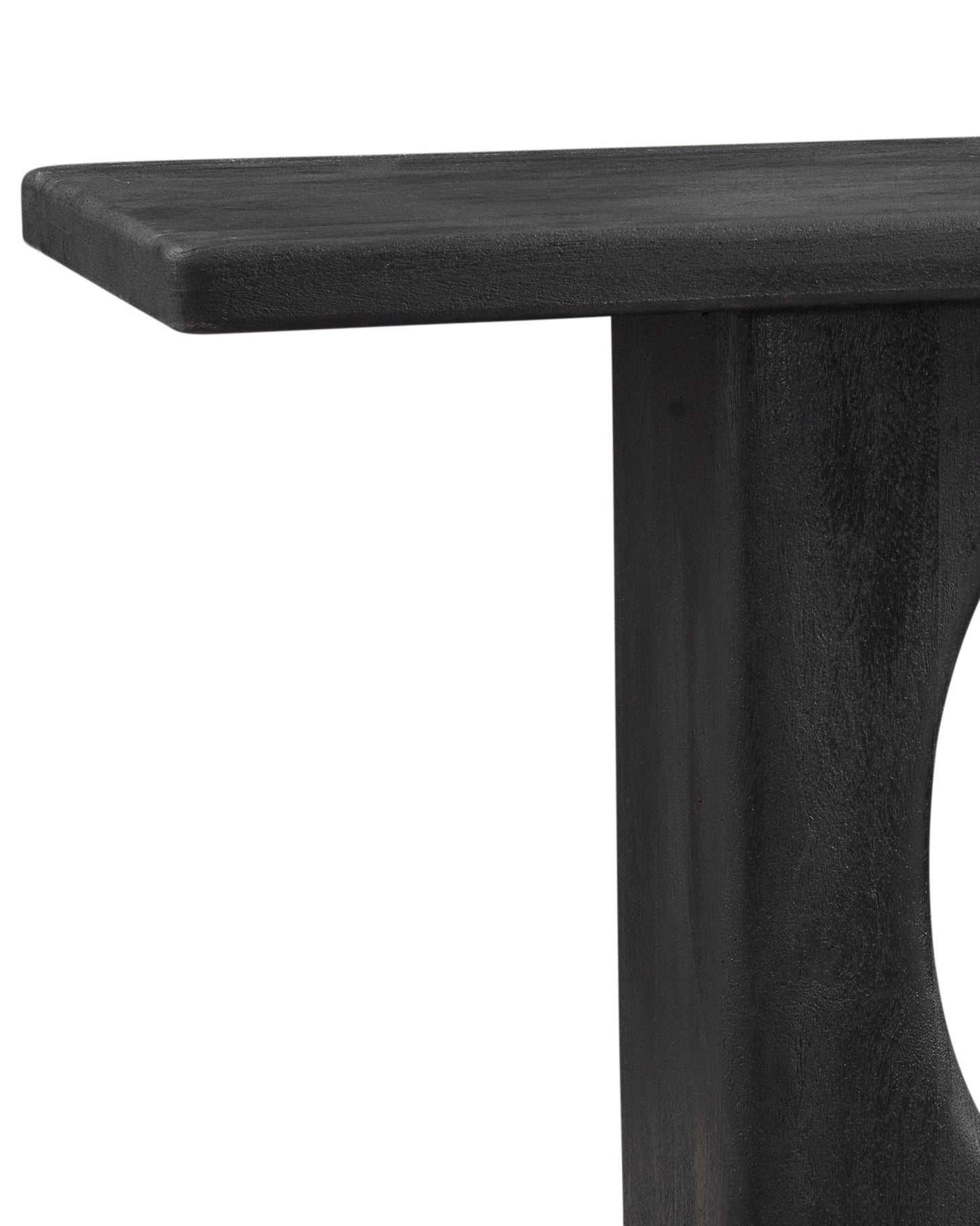 Compass - Console Table Base - Black