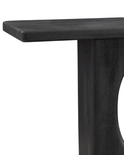 Compass - Console Table Base - Black