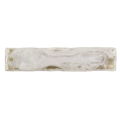 Taffy - 1 Light LED Swirl Glass Sconce - White