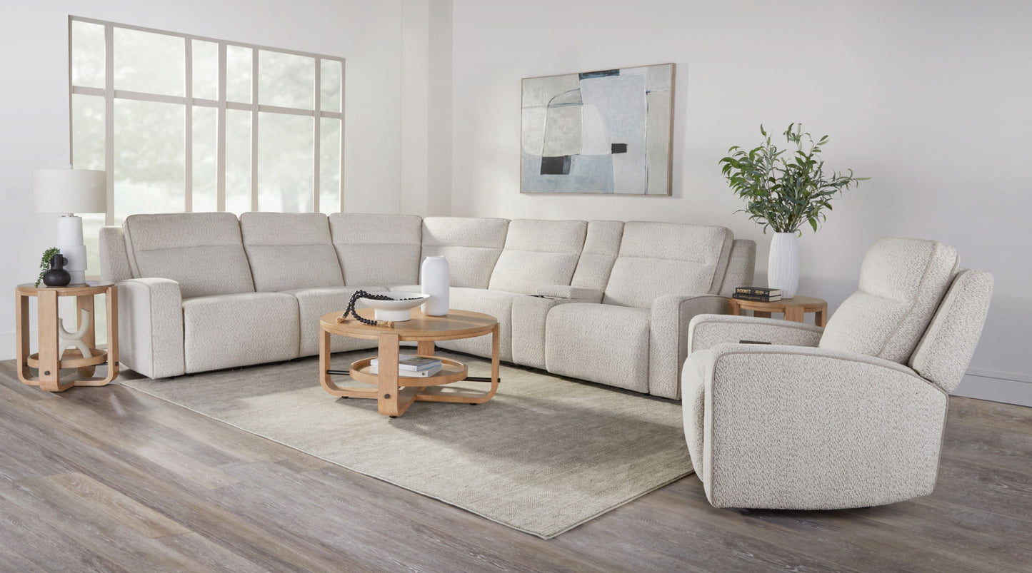 Lancaster - Armless Chair - Fluffy River Rock