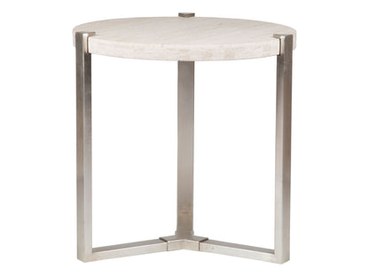 Signature Designs - Denizen Round Lamp Table - Beige