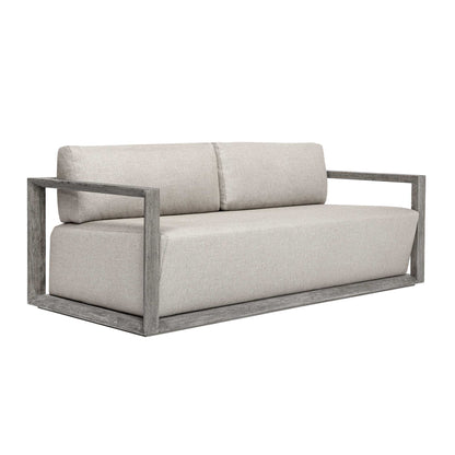 Remsen - Outdoor Sofa - Weathered Gray / Dove