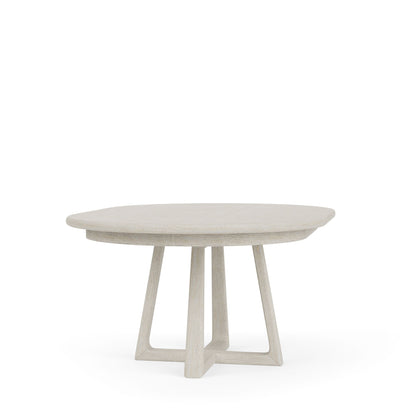 Carmella - Round Dining Table - Pebble Oak