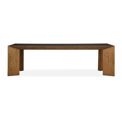 Kelvin - Modern Dining Table - Gray / Woodtone