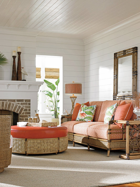 Twin Palms - Angler Accent Table - Light Brown