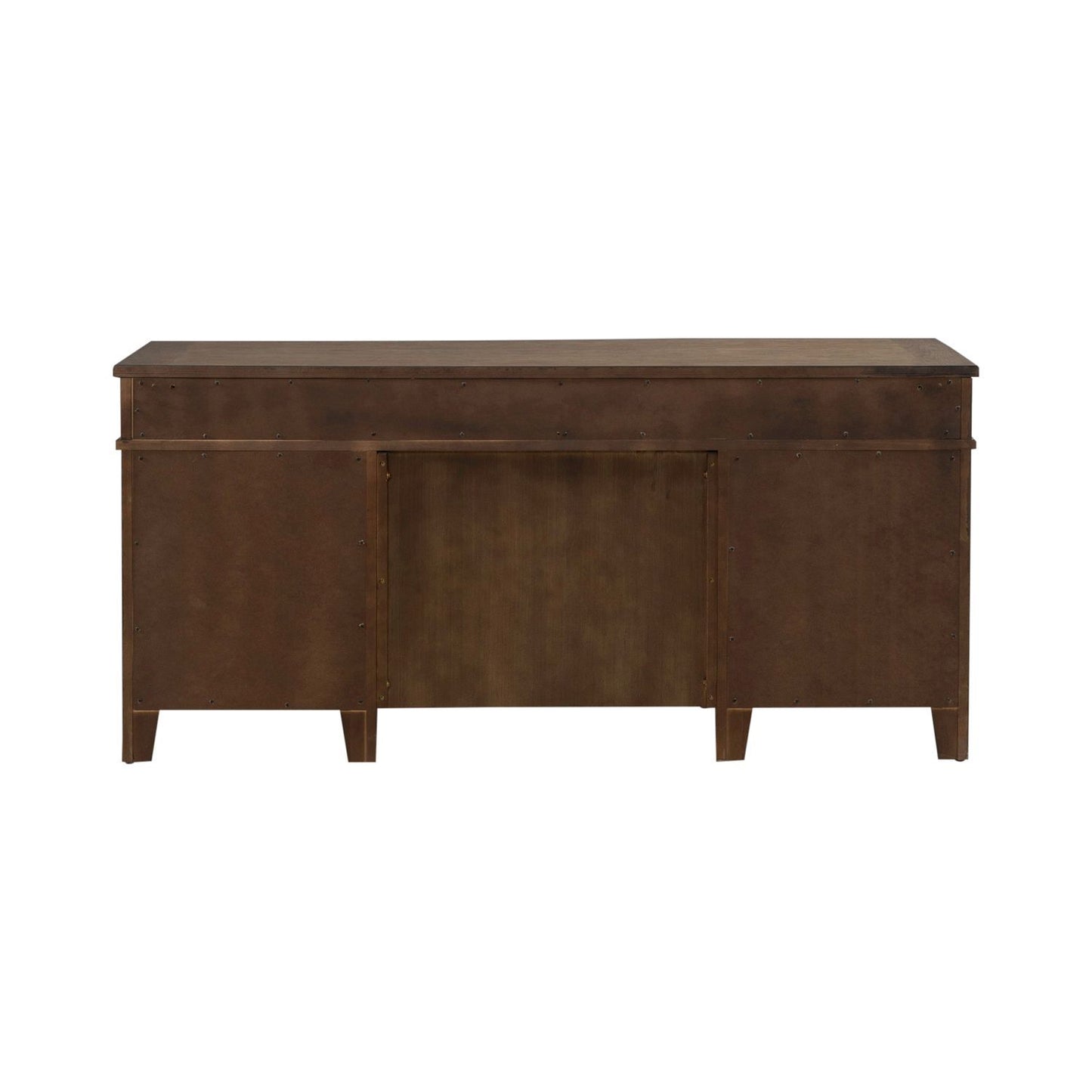 Carolina Park - Jr Executive Credenza - Amber Brown