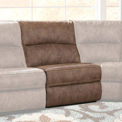 Polaris - Armless Chair - Kahlua