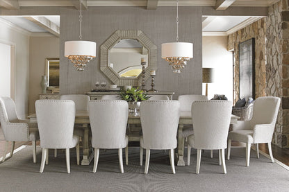 Oyster Bay - Selden Octagonal Mirror - Pearl Silver