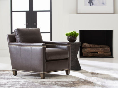 Lexington Leather - Strada Leather Chair - Dark Brown