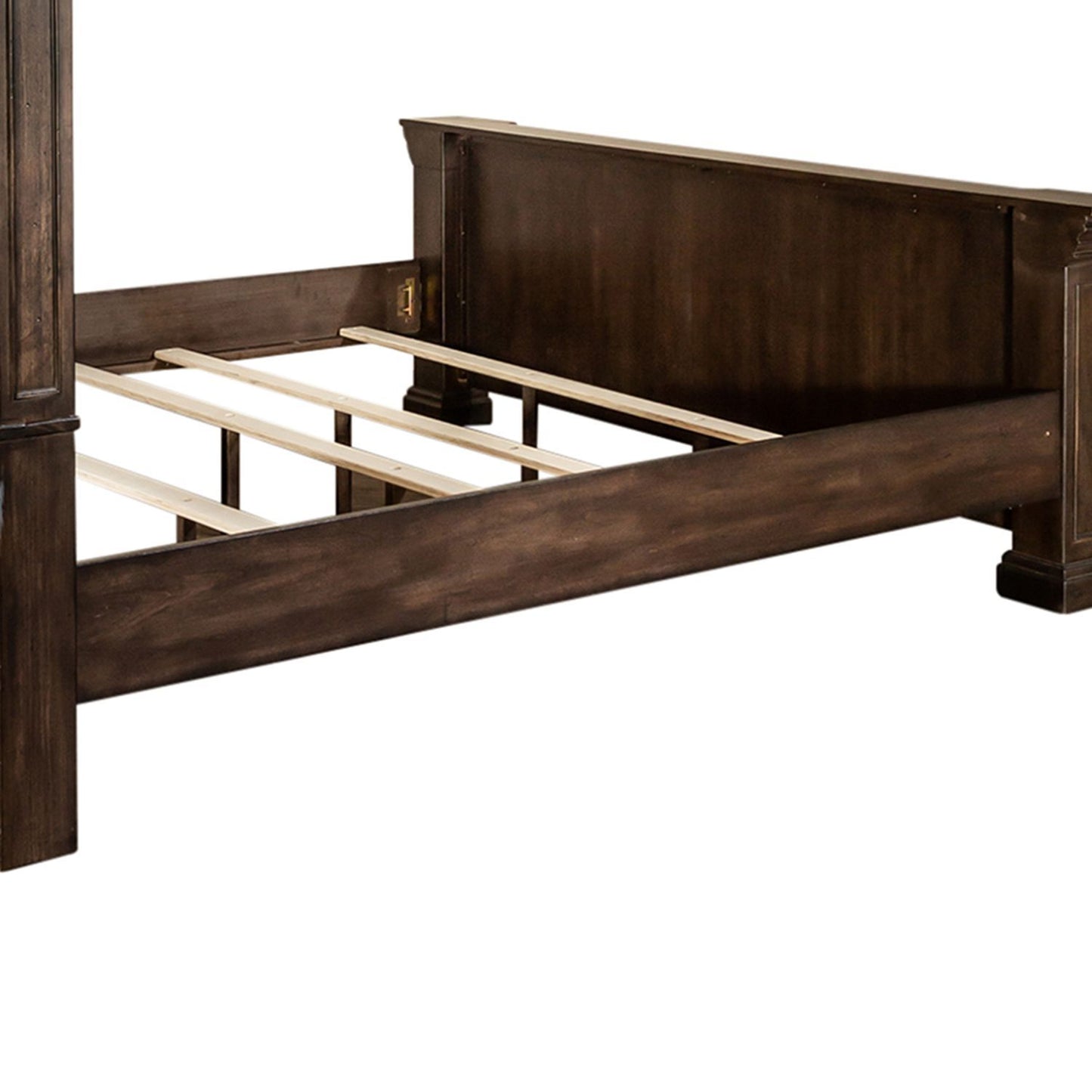 Big Valley - Panel Bed Rails - Brownstone