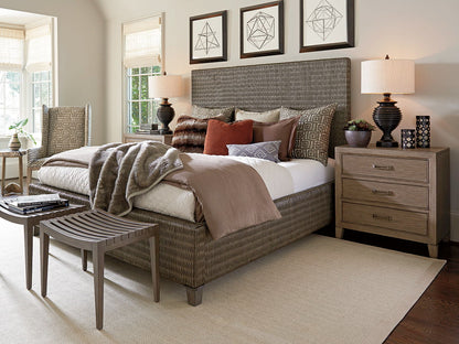 Cypress Point - Driftwood Isle Woven Platform Bed