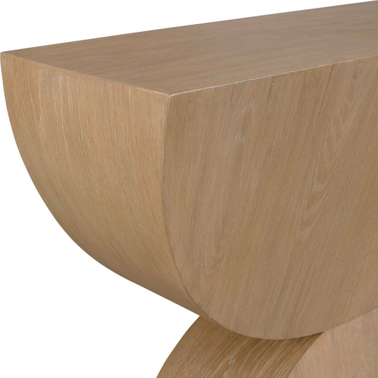 Ciano - Modern Wood Console Table - Woodtone