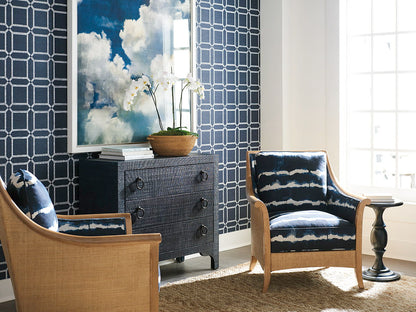 Newport - Balboa Island Raffia Hall Chest