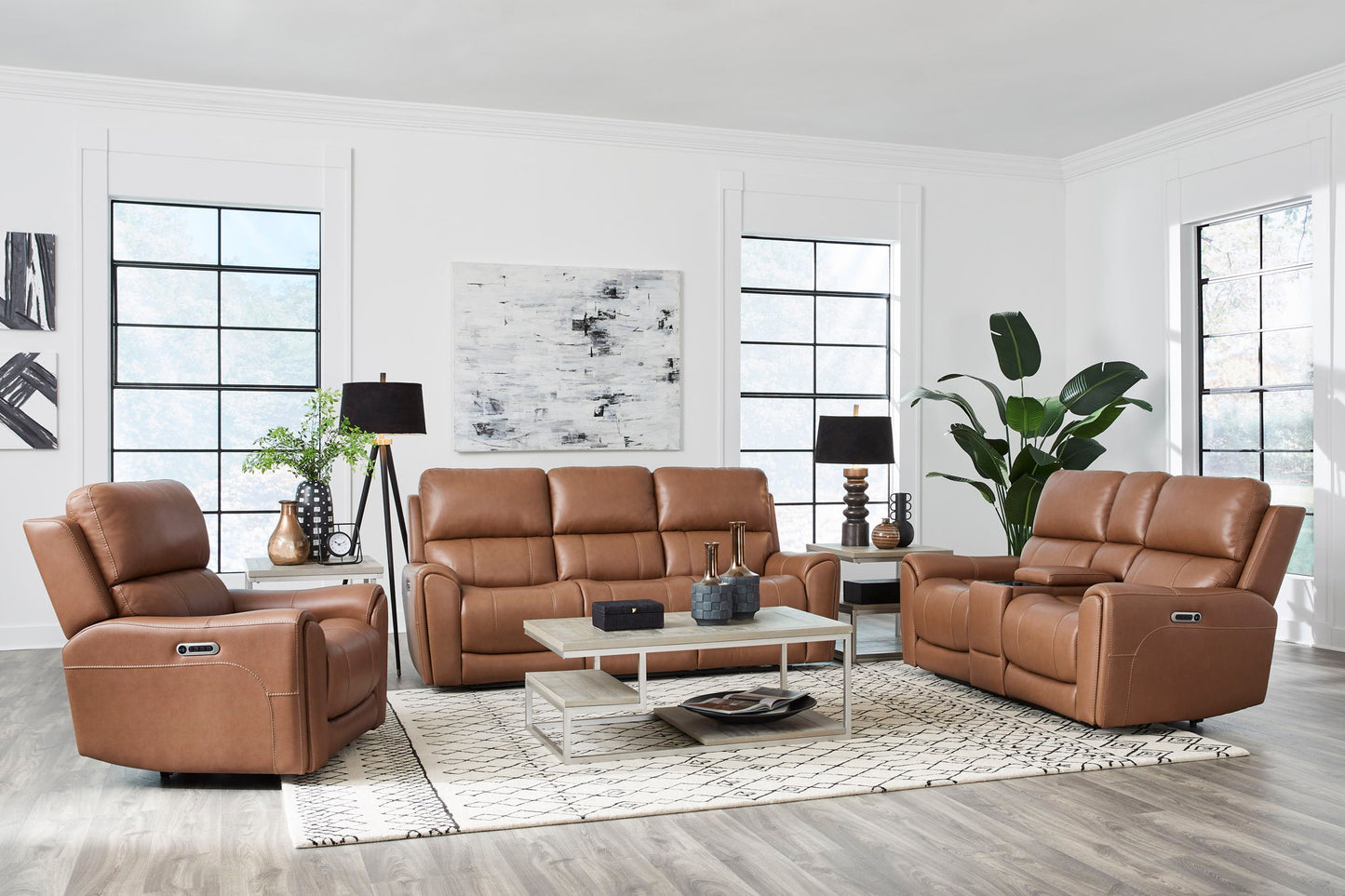 Hancock - Zero Gravity Power Reclining Sofa Set