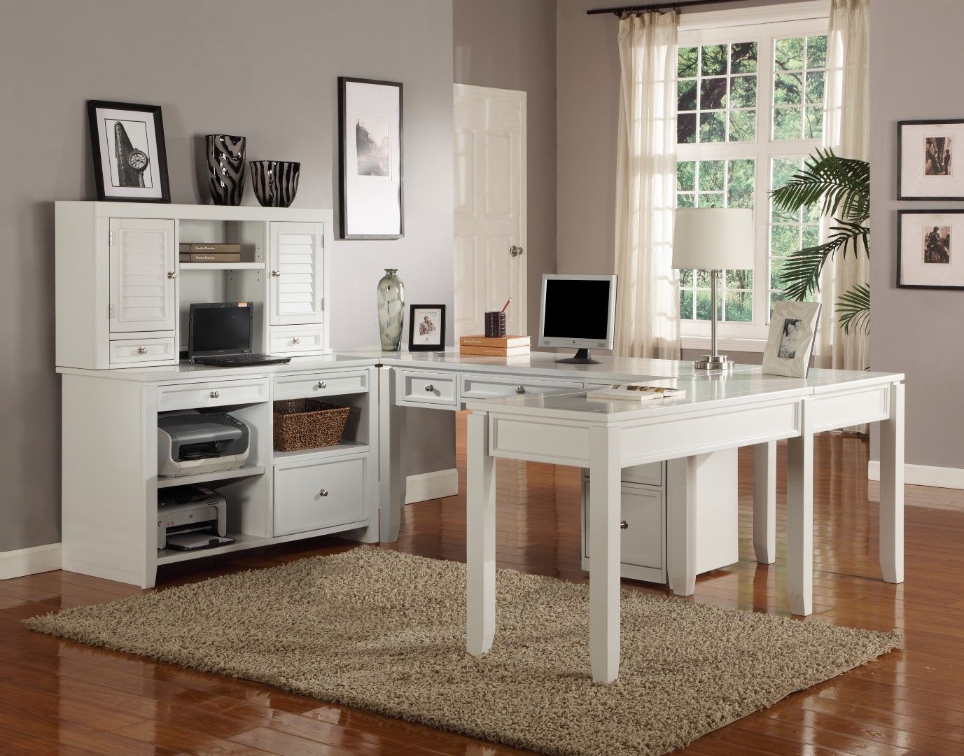 Boca - Hutch - Cottage White