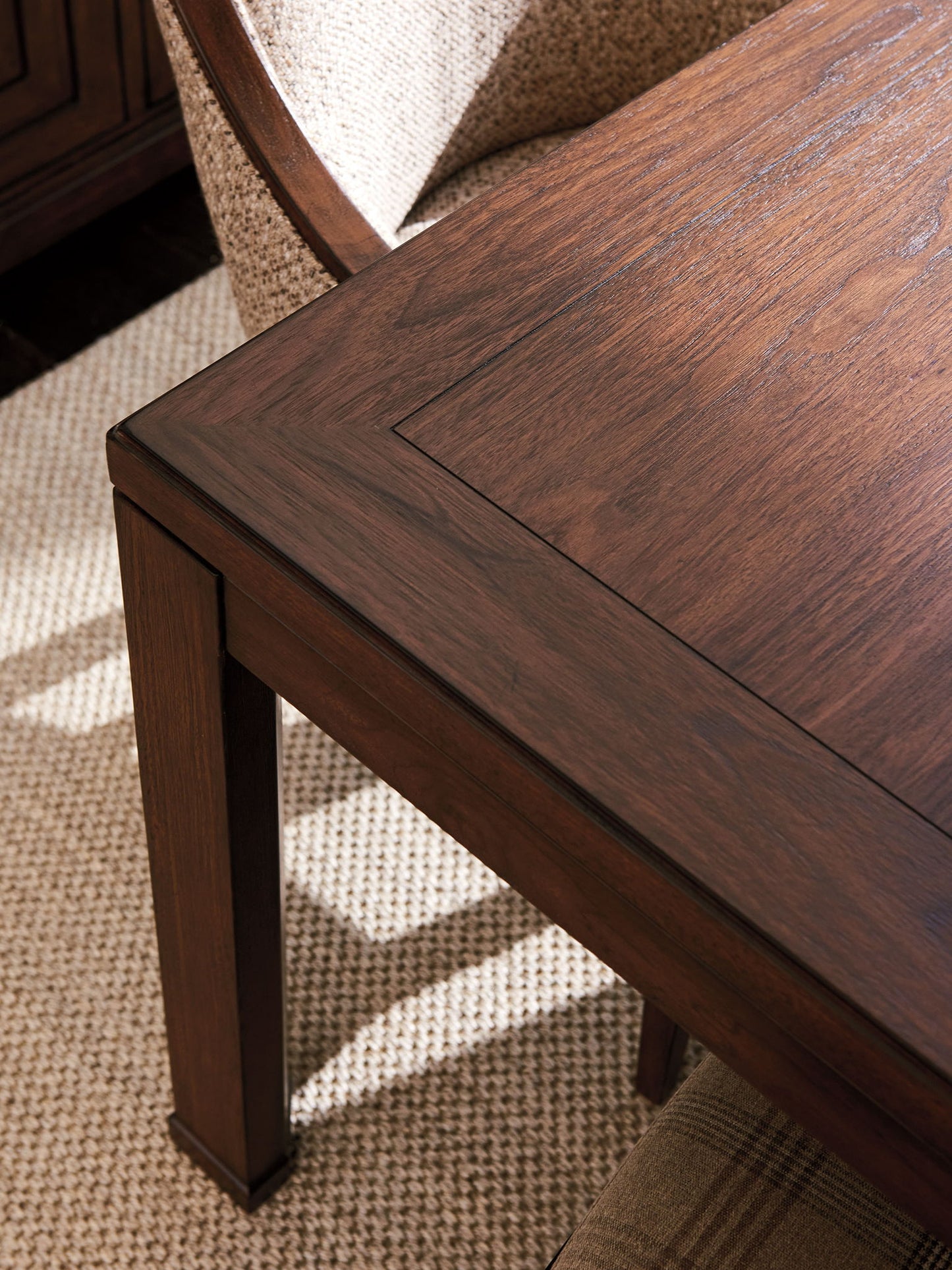 Silverado - Elk Grove Rectangular Dining Table - Dark Brown