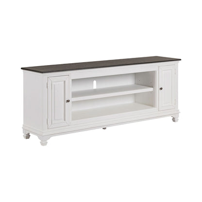 Fireplace TV Consoles - 80" Fireplace TV Console FTS - White