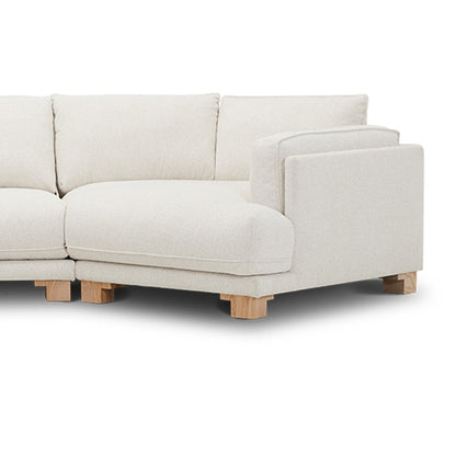Escape - Right Arm Facing Bumper Chaise - Mirage Mist
