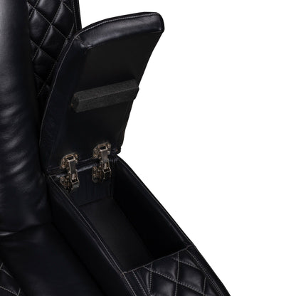 Orion II - RAF Console Loveseat With Power Footrest & Headrest - Black