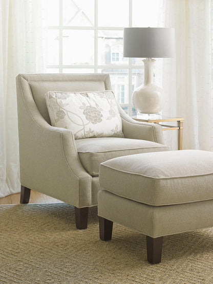 Kensington Place - Bradley Ottoman - Gray