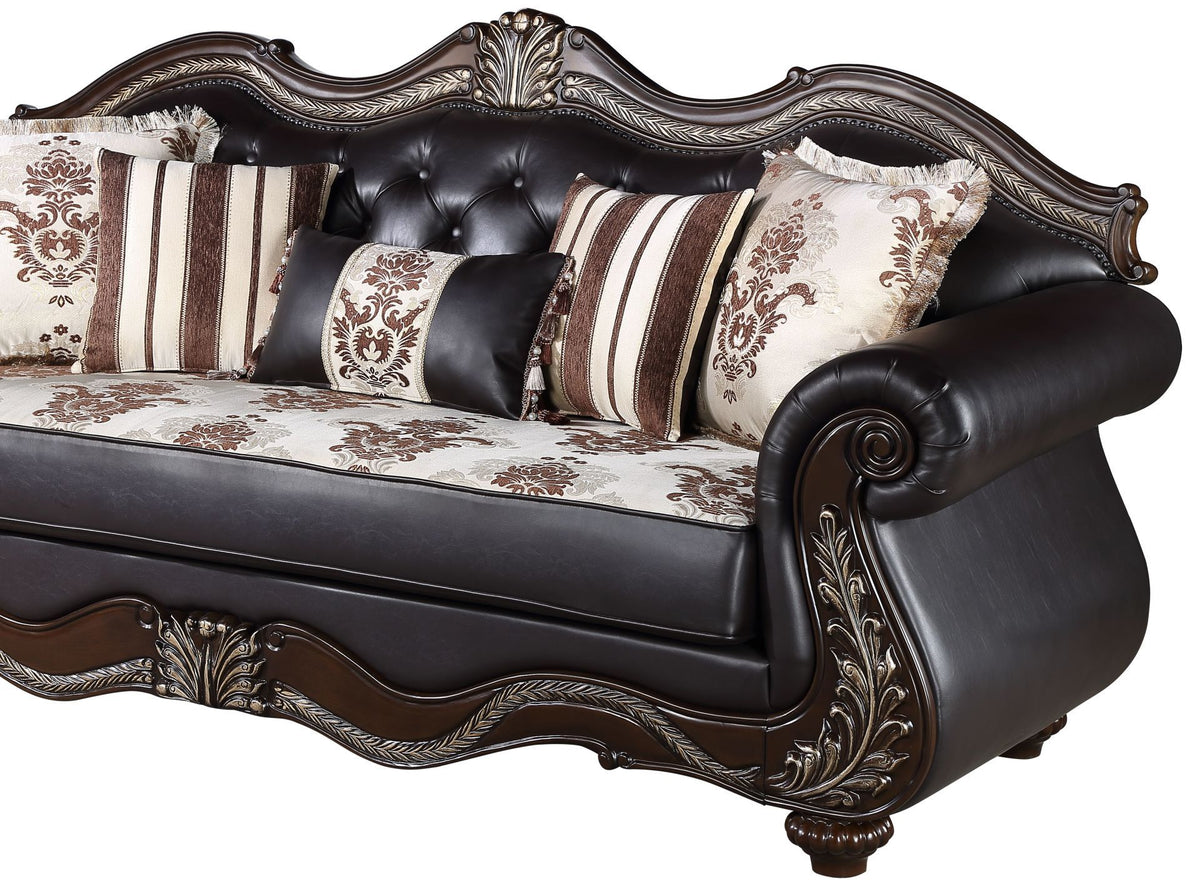 Maximus - Sofa Backrest - Dark Brown