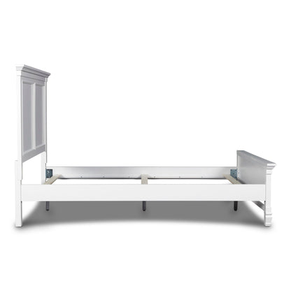Tamarack - 4/6 Full Headboard, Footboard & Slats - White
