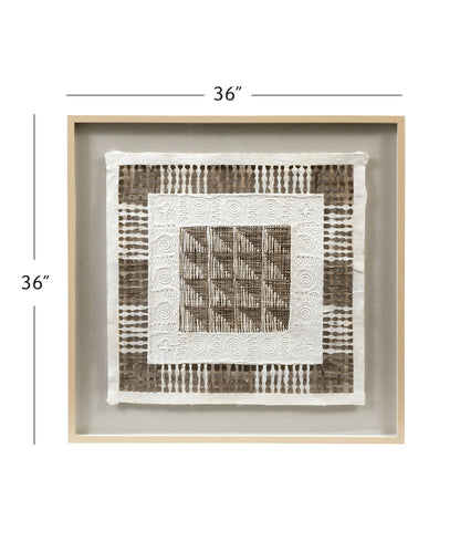 Taughtrope Wall Hanging - Natural Frame