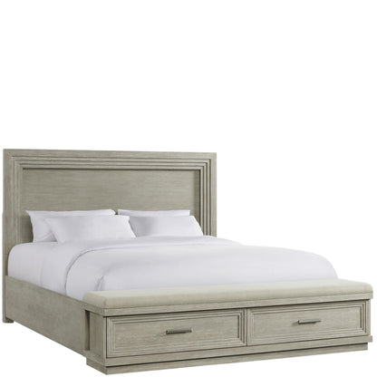 Cascade - California King Storage Bed Rails - Dovetail