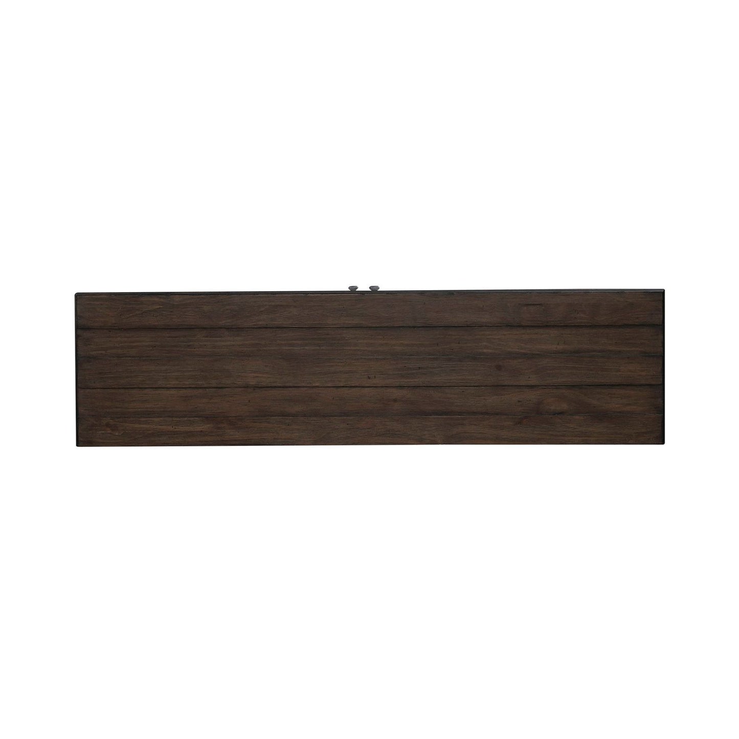 River Place - 2 Door 9 Drawer Dresser - Riverstone White & Tobacco