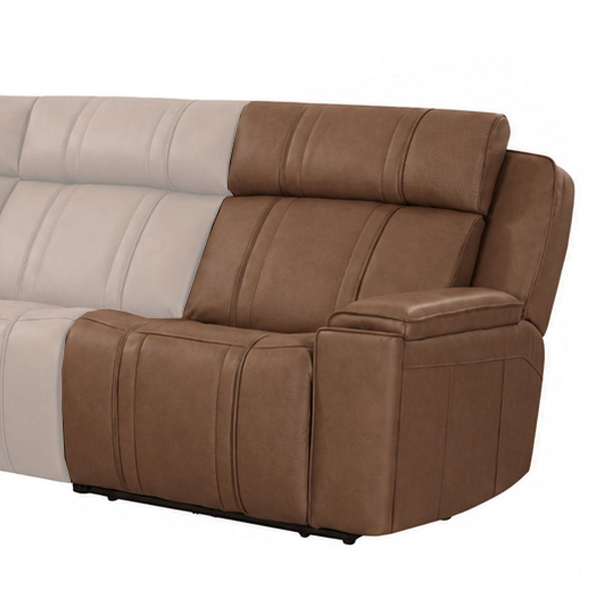 Sausalito - Power Zero Gravity Right Arm Facing Recliner With Immersive Audio P3 - Spice Envy