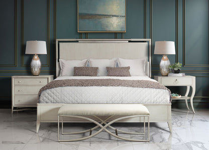 Maisie - 6/0 - 6/6 Panel Headboard - Champagne