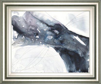 22x26 Agate Wave II By Jennifer Goldberger - Dark Gray