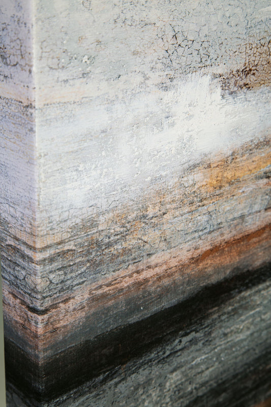 Weatheridge - Wall Art - Grey / Gold