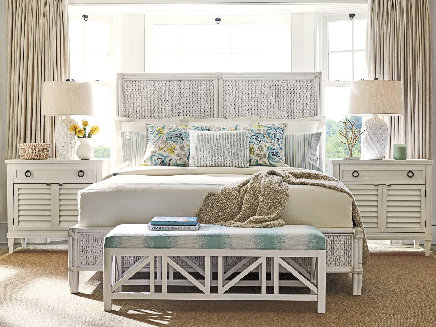 Ocean Breeze - Glades Nightstand - White