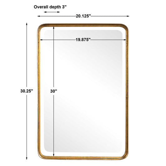 Crofton - Mirror - Antique Gold