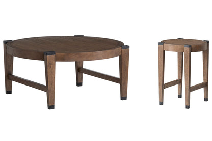 Kaysen - Round Cocktail Table Set