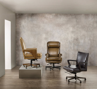 EC - Rochelle Executive Swivel Tilt Chair - Light Brown