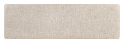 Heron Cove - Bench With Upholstered Seat - Chalk White