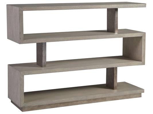 Signature Designs - Soiree Low Bookcase - Dark Gray