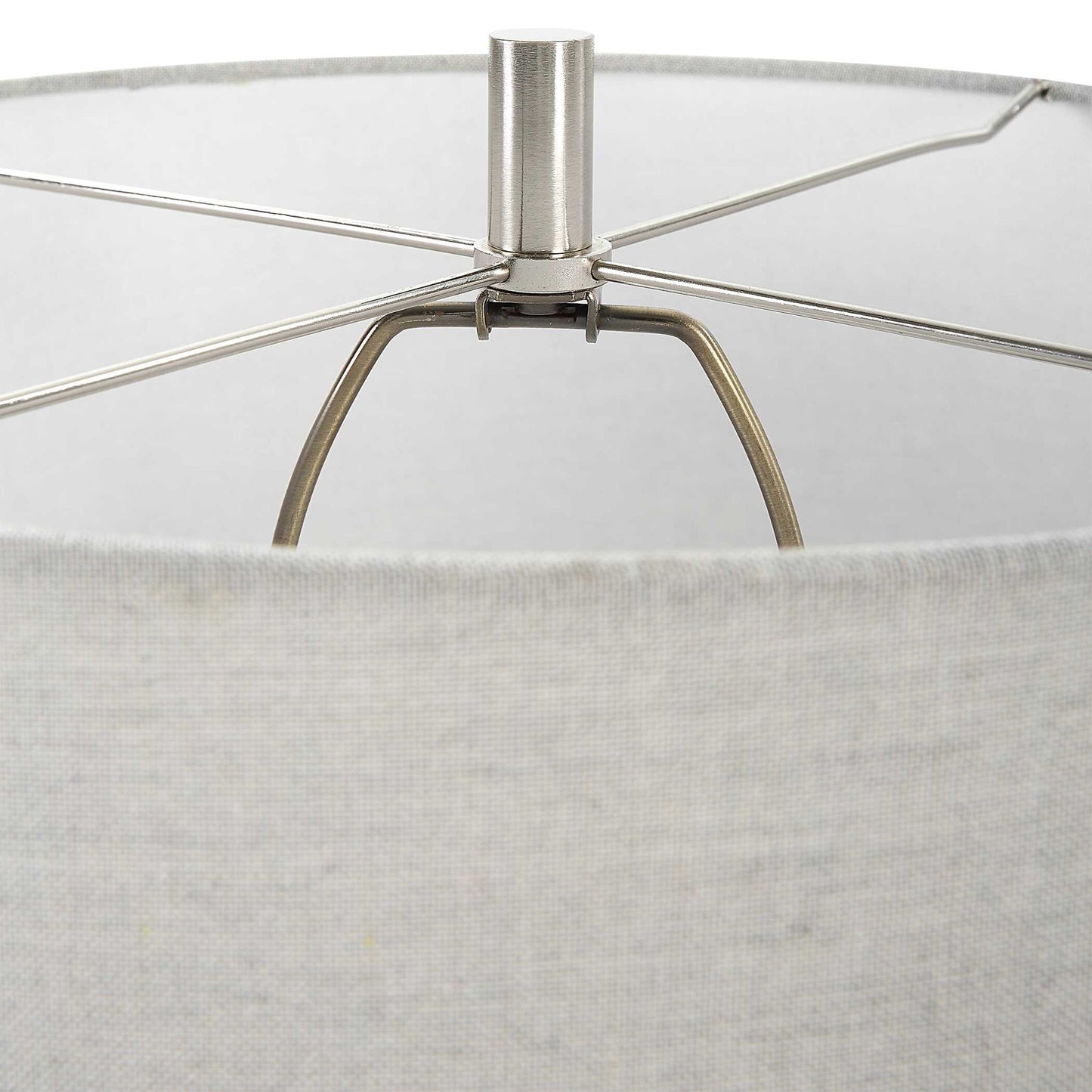 Odawa - Farmhouse Table Lamp - White