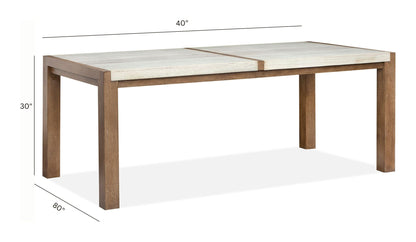 Plum Creek - 4 Piece Rectangular Dining Table Set