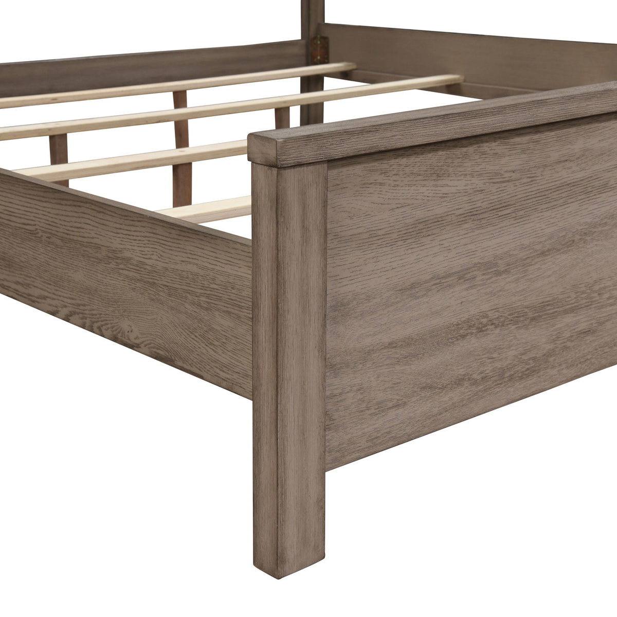Harrisburg - Eastern King / Western King Headboard, Footboard & Slat Kit - Walnut