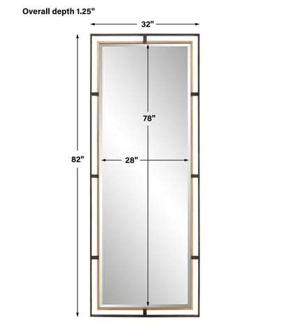 Carrizo - Rectangle Mirror