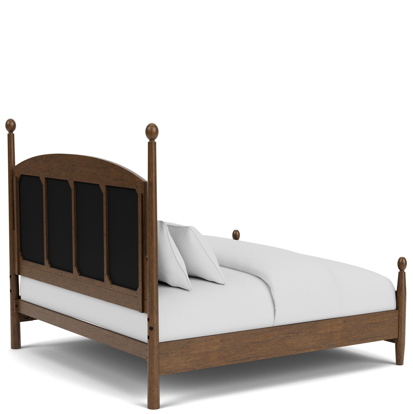 Calhoun - King Upholstered Headboard - Whiskey Oak
